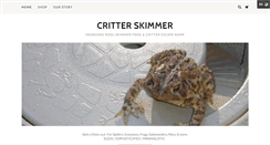 Desktop Screenshot of critterskimmer.com